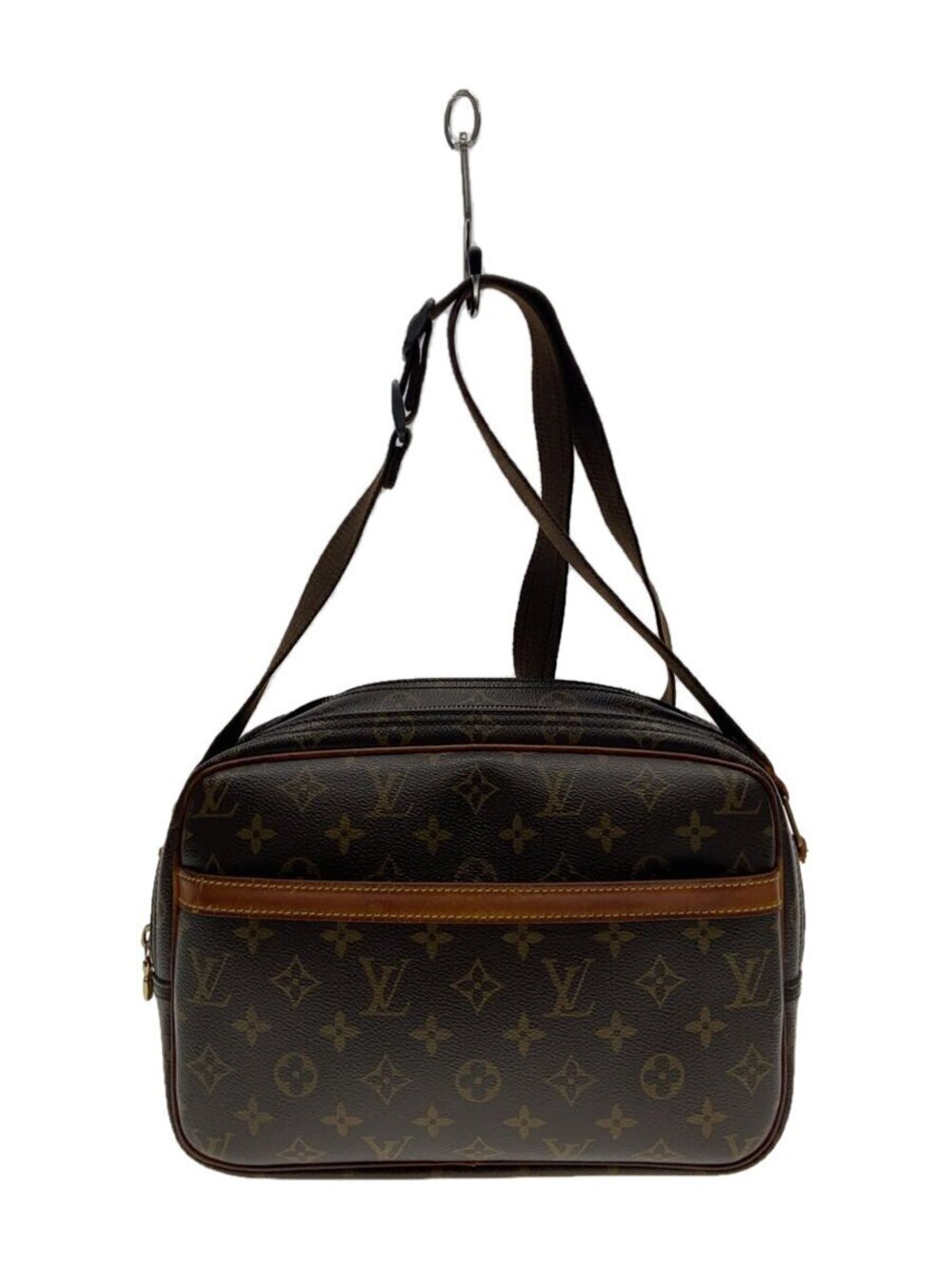 LOUIS VUITTON Reporter Monogram Canvas Brown
